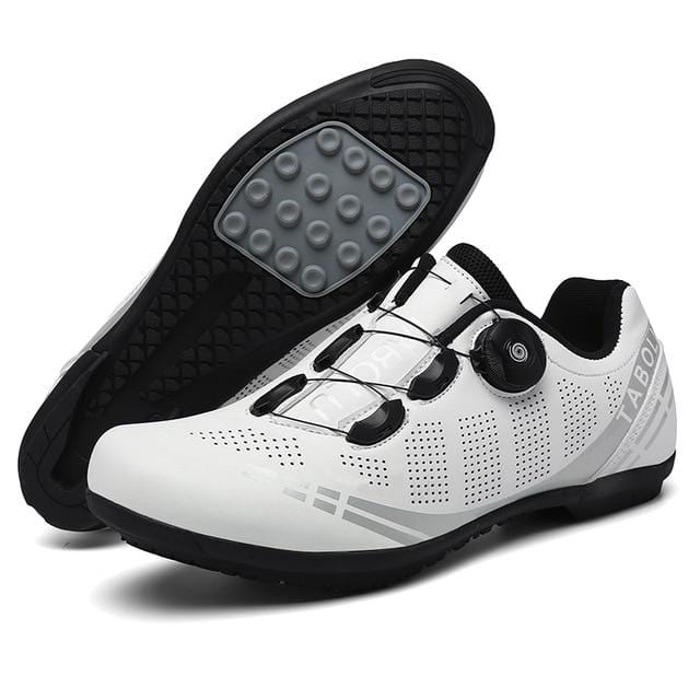 Road cycling shoes Sneaker white Professional Mountain Bike Breathable Bicycle Racing Self-Locking Shoes