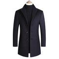 Mountainskin Men Wool Blends Coats Autumn Winter New Solid Color High Quality Men's Wool Jacket Luxurious Brand Clothing SA837