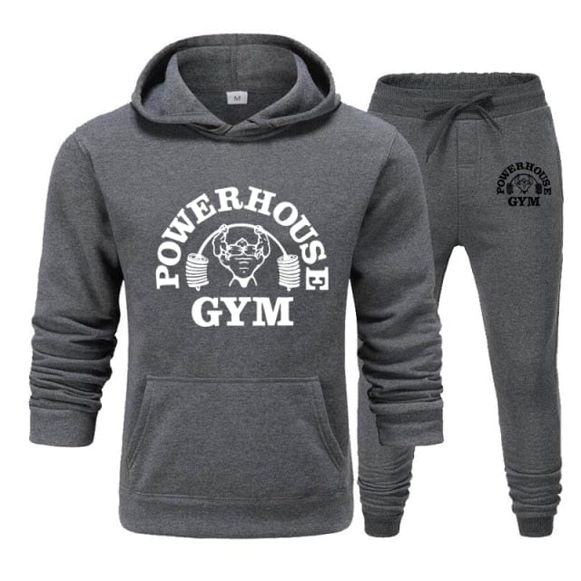 Hanorace Seturi de îmbrăcăminte sport pentru bărbați Trening casual Bărbați Hanorac 2 piese + Pantaloni de trening Costum 2020 Toamnă Iarnă Top gros cu glugă pentru bărbați
