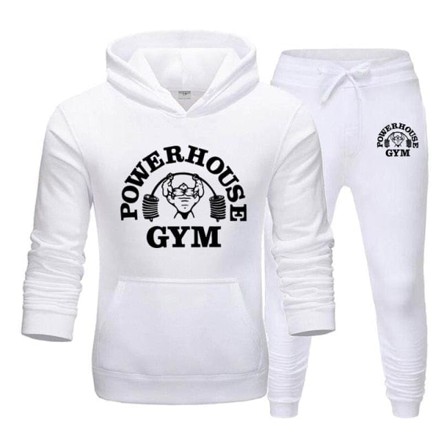 Hoodies Men's Sportswear Sets Casual Tracksuit Men 2 Piece Sweatshirt + Sweatpants Suit 2020 Autumn Winter Hooded Thick Top Male