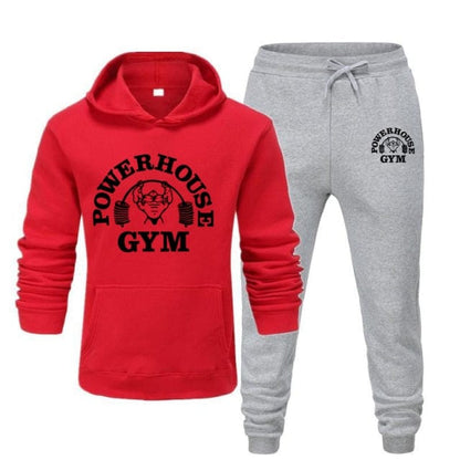 Hoodies Men's Sportswear Sets Casual Tracksuit Men 2 Piece Sweatshirt + Sweatpants Suit  Autumn Winter Hooded Thick Top Male