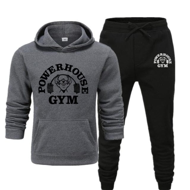 Hanorace Seturi de îmbrăcăminte sport pentru bărbați Trening casual Bărbați Hanorac 2 piese + Pantaloni de trening Costum 2020 Toamnă Iarnă Top gros cu glugă pentru bărbați