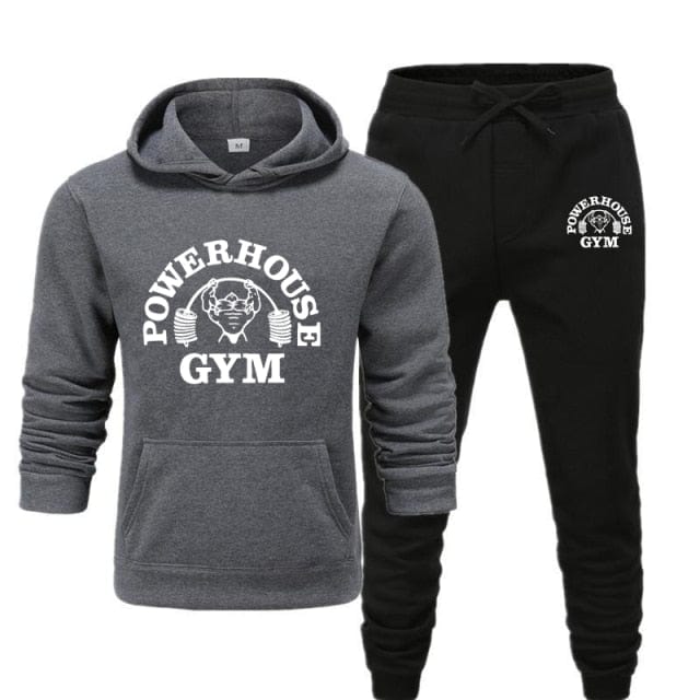 Hanorace Seturi de îmbrăcăminte sport pentru bărbați Trening casual Bărbați Hanorac 2 piese + Pantaloni de trening Costum 2020 Toamnă Iarnă Top gros cu glugă pentru bărbați