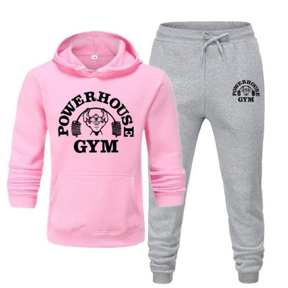 Hoodies Men's Sportswear Sets Casual Tracksuit Men 2 Piece Sweatshirt + Sweatpants Suit  Autumn Winter Hooded Thick Top Male