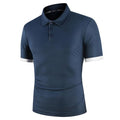KB Men Polo Men Shirt Short Sleeve Polo Shirt Contrast Color Polo New Clothing Summer Streetwear Casual Fashion Men tops