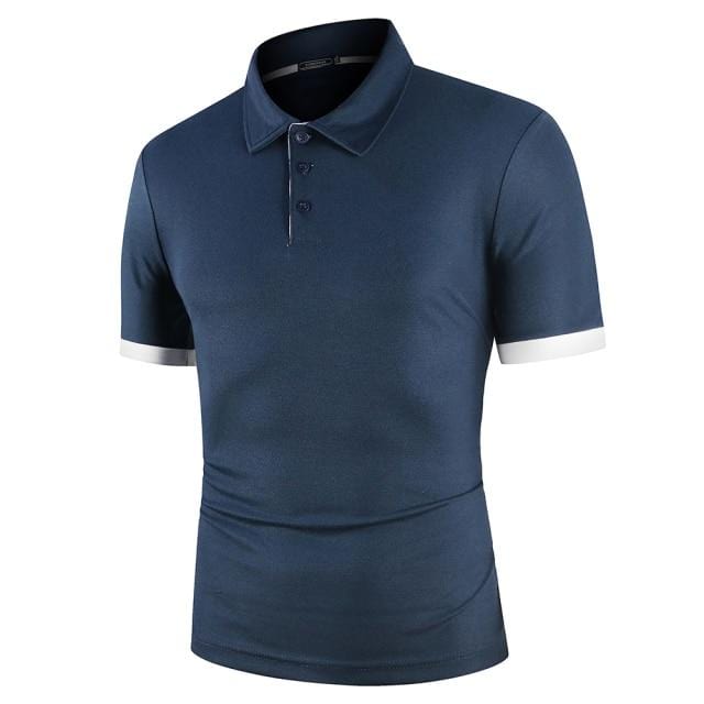 KB Men Polo Men Shirt Short Sleeve Polo Shirt Contrast Color Polo New Clothing Summer Streetwear Casual Fashion Men tops