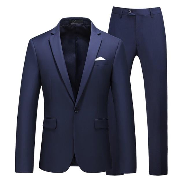 Men's Suit Jacket with Pant Candy Colors Slim Fit Formal Business Work Wedding Stage Tuxedo Groomsman White Pink Red Suits Sets