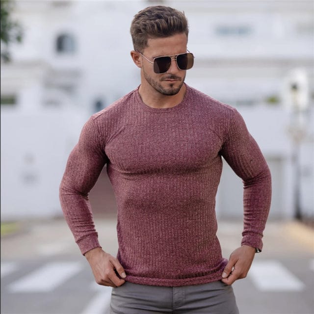 Pulover cu glugă de iarnă la modă nouă, pentru bărbați, cu guler cald, pulovere pentru bărbați, pulover slim fit, pentru bărbați, pulover clasic, pentru bărbați, tricotaje Pull Homme