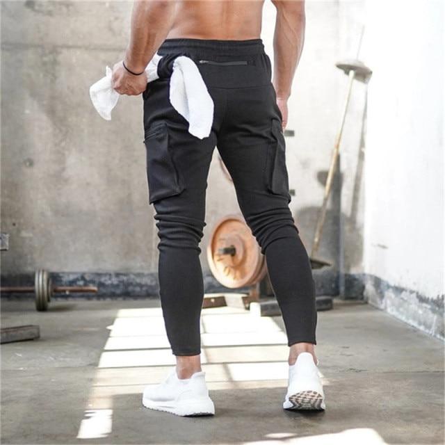 2021 NOI Pantaloni pentru bărbați Pantaloni de trening Pantaloni de antrenament pentru antrenament de fitness Pantaloni de sport pentru bărbați Pantaloni de antrenament skinny pentru antrenament Pantaloni de jogger pentru bărbați