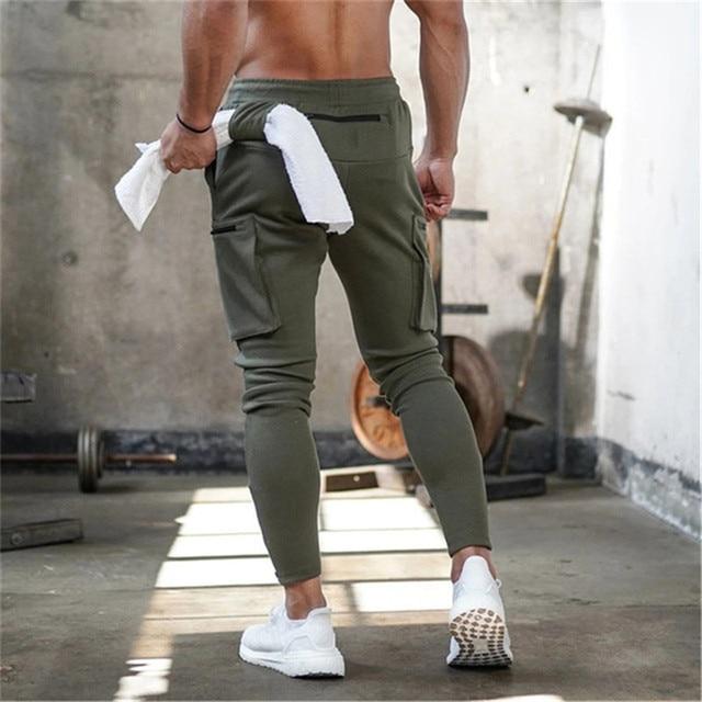 2021 NEW Men pants Sweatpants Man Gyms Workout Fitness Sports Trousers Male Running Skinny Track Pants Training Jogger Pants men