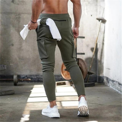 NEW Men pants Sweatpants Man Gyms Workout Fitness Sports Trousers Male Running Skinny Track Pants Training Jogger Pants men