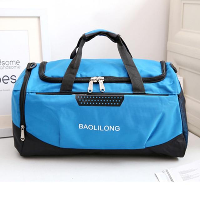 Sports Gym Bag Waterproof Sports Bags for Men Fitness Women Yoga Training Handbag with Shoe Compartment Travel Sac De Sport 30L