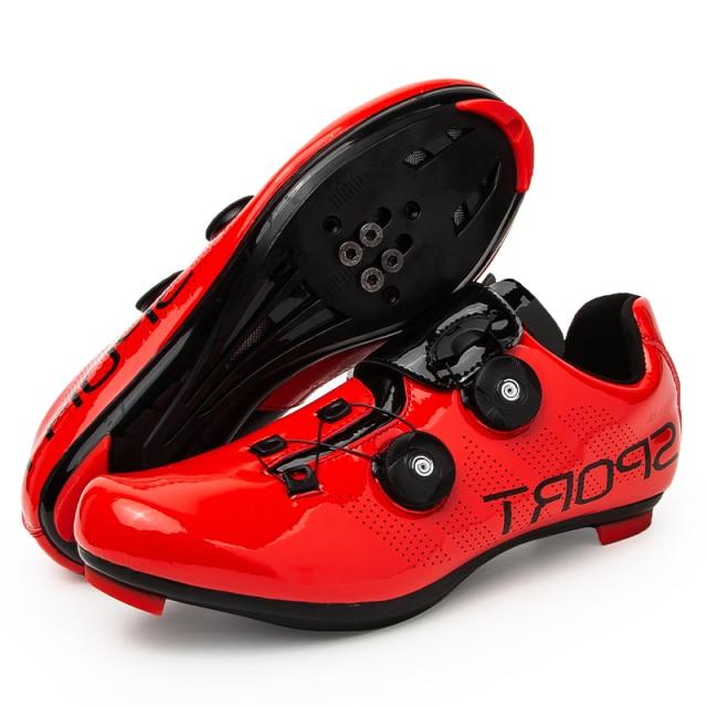 Road cycling shoes Sneaker white Professional Mountain Bike Breathable Bicycle Racing Self-Locking Shoes