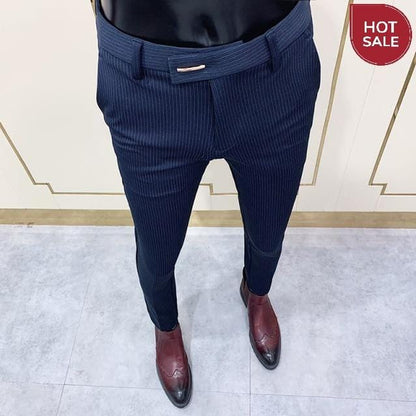 Suit pants spring men's suit pants fashion casual Slim business suit pants men's wedding party work pants classic large size 28-