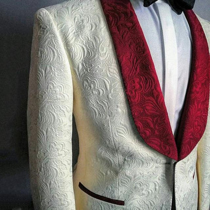 Men Black Double Breasted Wedding Groom Suit With Pants Tuxedo For Men Wedding Suits Prom Best Man Suit (Jacket+Pants+Bow)