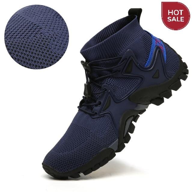 New Mesh Breathable Hiking Shoes Size 36-47 Mens Sneakers Outdoor Trail Trekking Mountain Climbing Sports Shoes For Male Summer