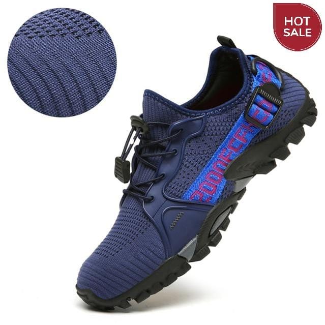 New Mesh Breathable Hiking Shoes Size 36-47 Mens Sneakers Outdoor Trail Trekking Mountain Climbing Sports Shoes For Male Summer