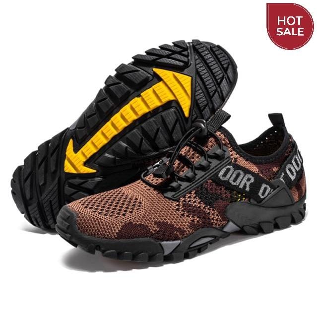 New Mesh Breathable Hiking Shoes Size 36-47 Mens Sneakers Outdoor Trail Trekking Mountain Climbing Sports Shoes For Male Summer