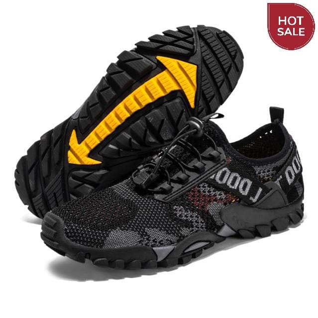 New Mesh Breathable Hiking Shoes Size 36-47 Mens Sneakers Outdoor Trail Trekking Mountain Climbing Sports Shoes For Male Summer