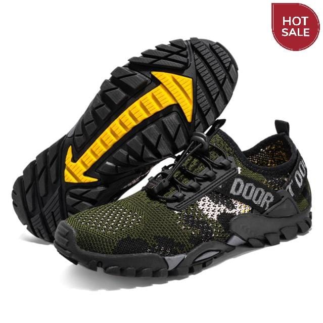 New Mesh Breathable Hiking Shoes Size 36-47 Mens Sneakers Outdoor Trail Trekking Mountain Climbing Sports Shoes For Male Summer