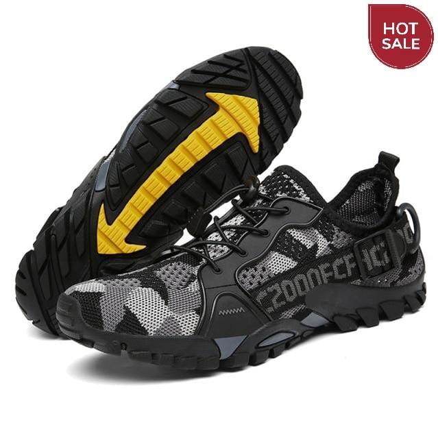 New Mesh Breathable Hiking Shoes Size 36-47 Mens Sneakers Outdoor Trail Trekking Mountain Climbing Sports Shoes For Male Summer