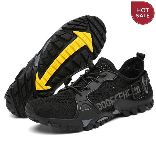 New Mesh Breathable Hiking Shoes Size 36-47 Mens Sneakers Outdoor Trail Trekking Mountain Climbing Sports Shoes For Male Summer