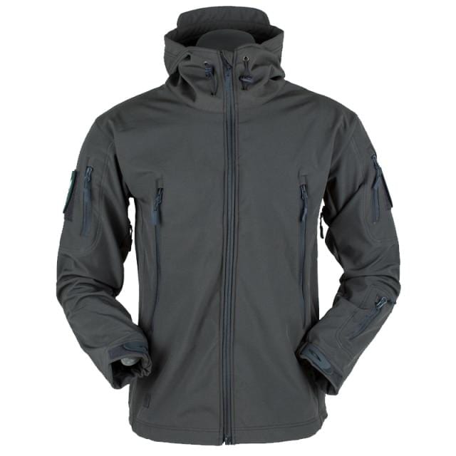 Men's jacket Outdoor Soft Shell Fleece Men's And Women's Windproof Waterproof Breathable And Thermal Three In One Youth Hooded