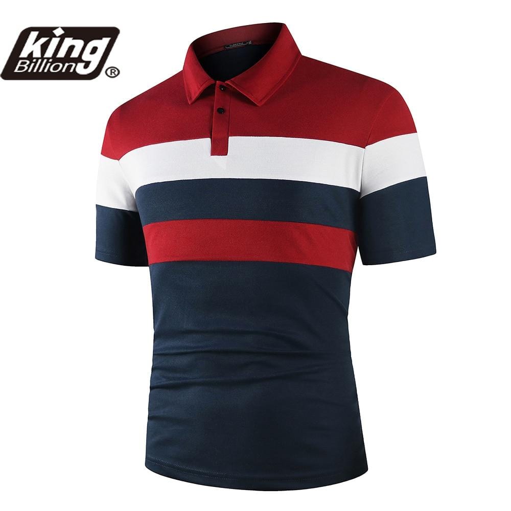 KB 24Color Men Polo Men Shirt Short Sleeve Polo Shirt Contrast Color Polo New Clothing Summer Streetwear Casual Fashion Men tops