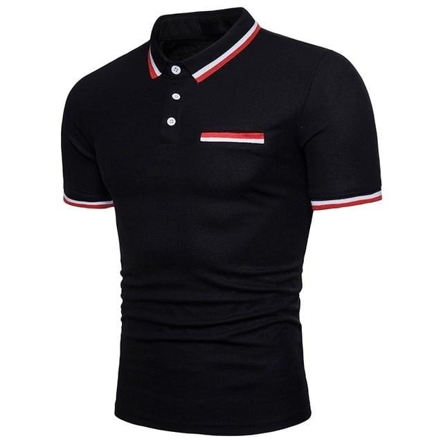 KB 24Color Men Polo Men Shirt Short Sleeve Polo Shirt Contrast Color Polo New Clothing Summer Streetwear Casual Fashion Men tops