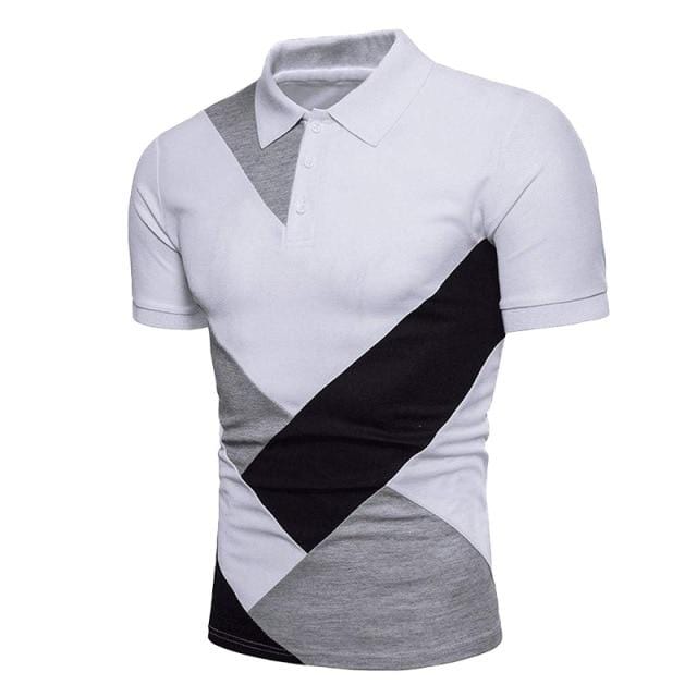 KB 24Color Men Polo Men Shirt Short Sleeve Polo Shirt Contrast Color Polo New Clothing Summer Streetwear Casual Fashion Men tops