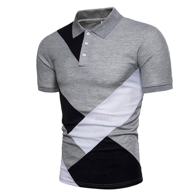 KB 24Color Men Polo Men Shirt Short Sleeve Polo Shirt Contrast Color Polo New Clothing Summer Streetwear Casual Fashion Men tops