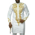 fashion 2021 mens africa Clothing casual shirts fitness african dresss clothes dashiki robe africaine (without pant only shirt )