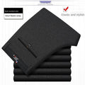 White Black Formal Trousers For Men Summer Thin Business Office Dress Trousers Stretch Wendding Suit Pants Men  New