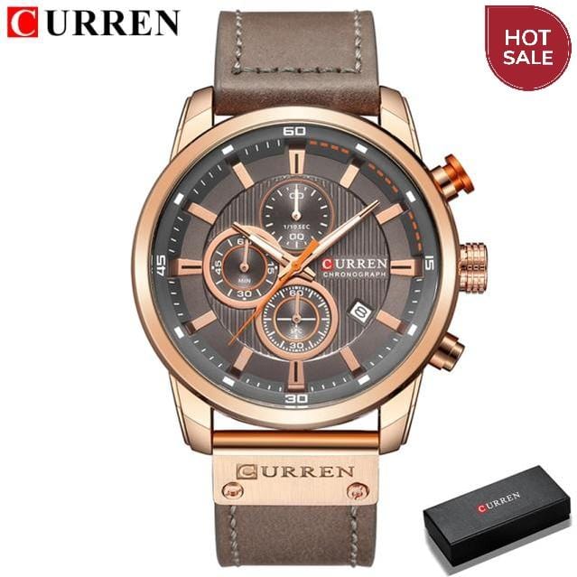 Top Brand Luxury Chronograph Quartz Watch Men Sports Watches Military Army Male Wrist Watch Clock CURREN relogio masculino