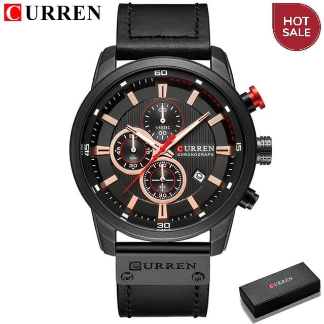 Top Brand Luxury Chronograph Quartz Watch Men Sports Watches Military Army Male Wrist Watch Clock CURREN relogio masculino