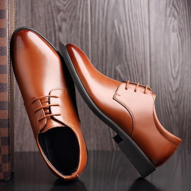 2021 Man Cow Leather Shoes Rubber Sole EXTRA Size 47 Man Office Business Dress Leather Flats Man Split Leather Wedding Shoes