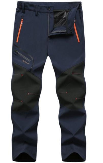 L-6XL Camping Climbing Fishing Trekking Hiking Men Summer Winter Fleece Quick dry Waterproof Breathable Pant Sport Trousers