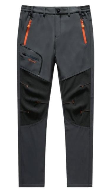 L-6XL Camping Climbing Fishing Trekking Hiking Men Summer Winter Fleece Quick dry Waterproof Breathable Pant Sport Trousers