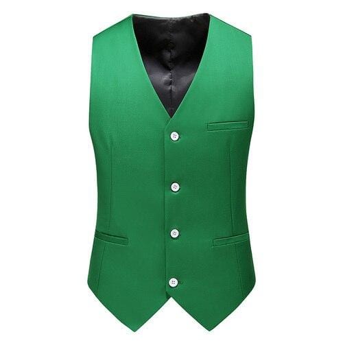 YASUGUOJI New Wedding Dress High-quality Men's Fashion Design Suit Vest Plus Size Men's Business Casual Suit Vest