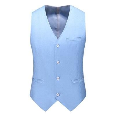 YASUGUOJI New Wedding Dress High-quality Men's Fashion Design Suit Vest Plus Size Men's Business Casual Suit Vest