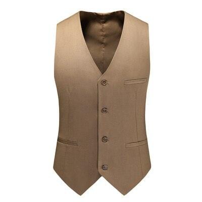 YASUGUOJI New Wedding Dress High-quality Men's Fashion Design Suit Vest Plus Size Men's Business Casual Suit Vest