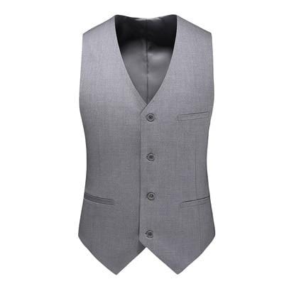 YASUGUOJI New Wedding Dress High-quality Men's Fashion Design Suit Vest Plus Size Men's Business Casual Suit Vest