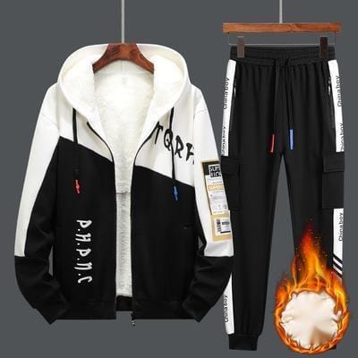 Autumn Men Set Tracksuit Mens Hoodies Sweatshirts Sweatpants Track Suit Streetwear Hip Hop Casual Sports Suit