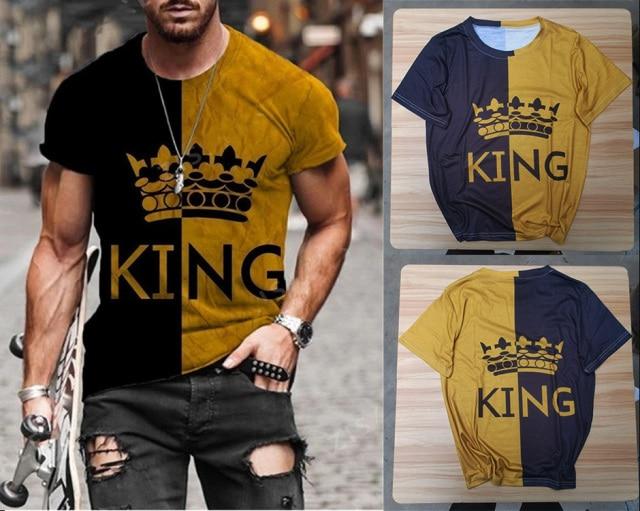 2021 Summer New Mens Oversized Vintage Short Sleeve T Shirts Harajuku Ethnic Printed O Collared Tshirts Camisetas Hombre Verano