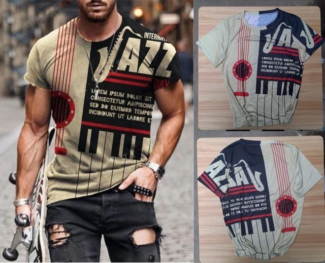 2021 Summer New Mens Oversized Vintage Short Sleeve T Shirts Harajuku Ethnic Printed O Collared Tshirts Camisetas Hombre Verano