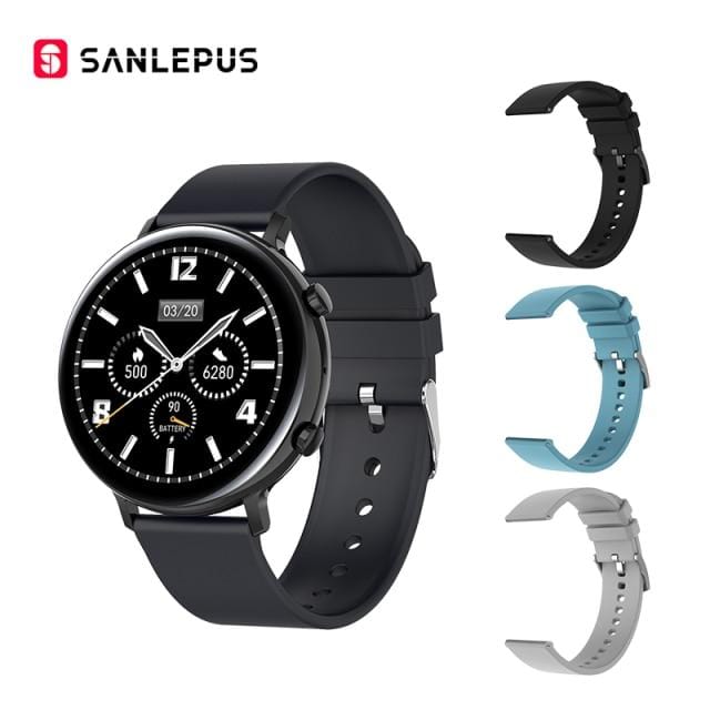 SANLEPUS ECG PPG Smart Watch With Dial Calls 2021 New Men Women Smartwatch Blood Pressure Monitor For Android Samsung Apple
