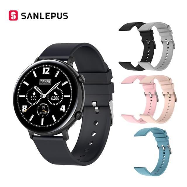 SANLEPUS ECG PPG Smart Watch With Dial Calls 2021 New Men Women Smartwatch Blood Pressure Monitor For Android Samsung Apple