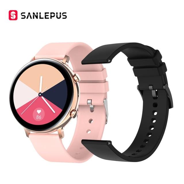 SANLEPUS ECG PPG Smart Watch With Dial Calls 2021 New Men Women Smartwatch Blood Pressure Monitor For Android Samsung Apple