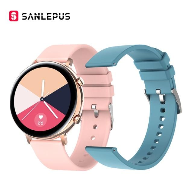 SANLEPUS ECG PPG Smart Watch With Dial Calls 2021 New Men Women Smartwatch Blood Pressure Monitor For Android Samsung Apple