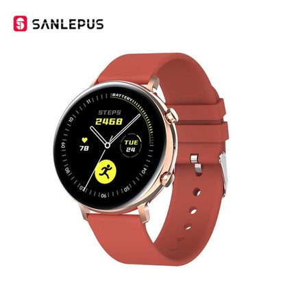 SANLEPUS 2021 Smart Watch Dial Calls Men Women Waterproof Smartwatch ECG PPG Fitness Bracelet Band For Android Apple Xiaomi